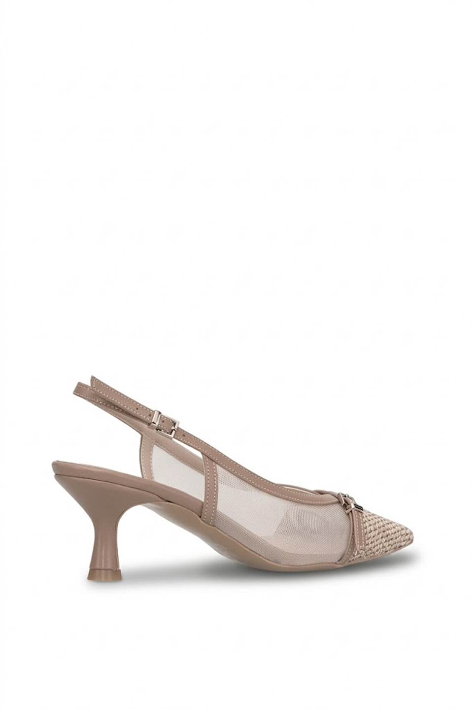 Beety 26BY60.6627 Kadın Klasik Topuklu Ayakkabı Vizon