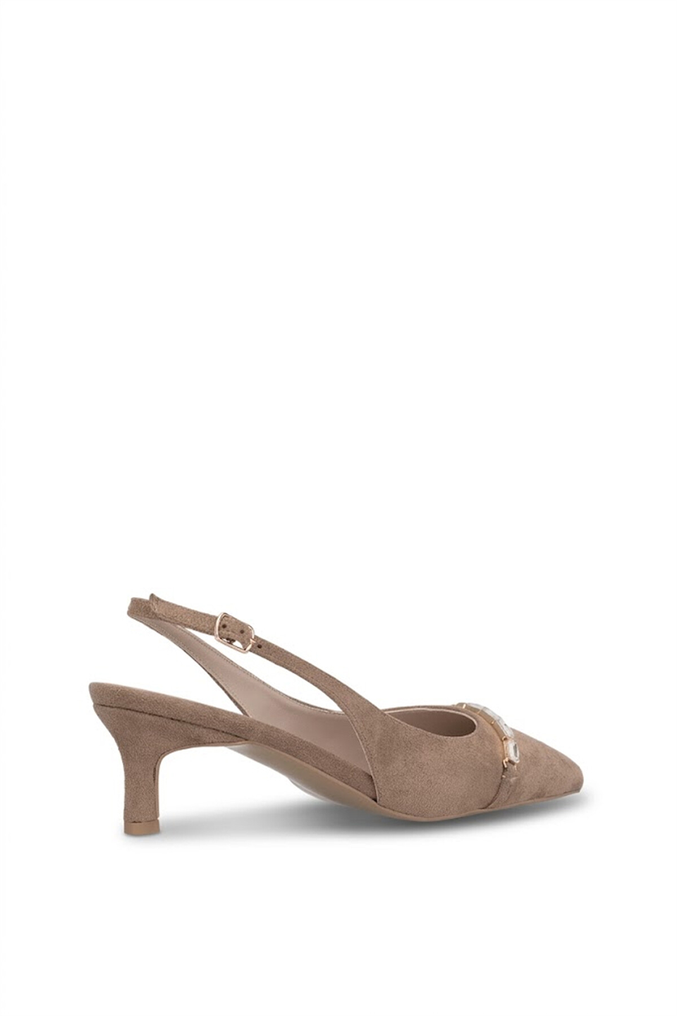 Beety 26BY60.6321 Kadın Klasik Topuklu Ayakkabı Vizon