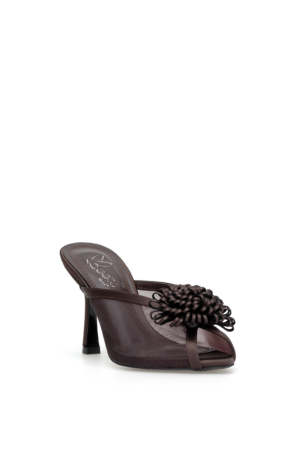 Beety 26BY60.6305 Kadın Topuklu Terlik Kahverengi