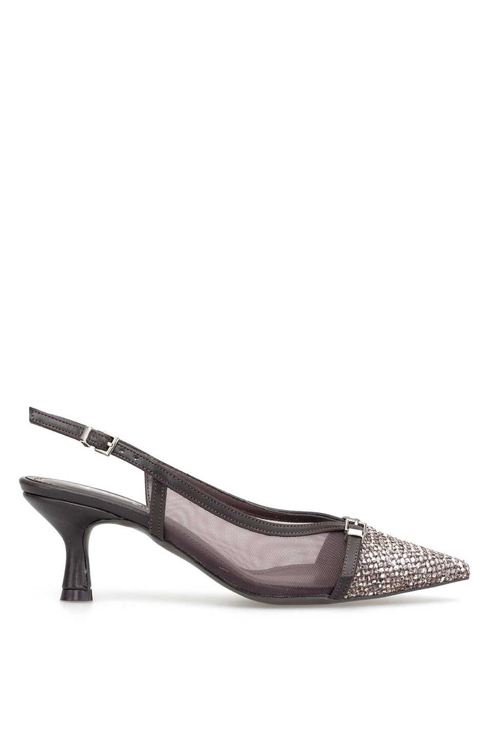 Beety 26BY60.6627 Kadın Klasik Topuklu Ayakkabı Kahverengi