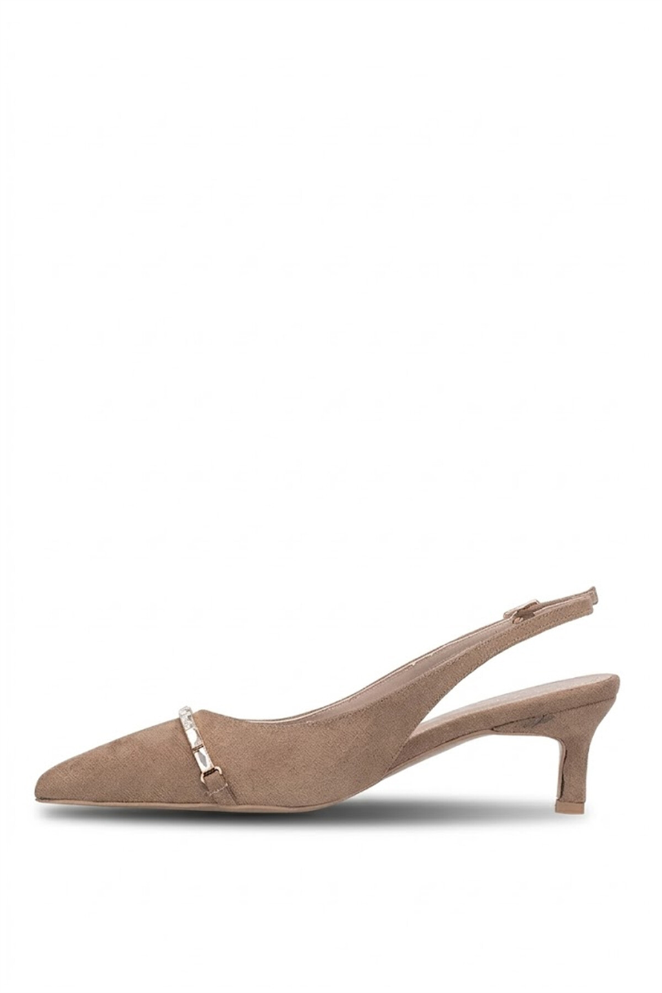 Beety 26BY60.6321 Kadın Klasik Topuklu Ayakkabı Vizon
