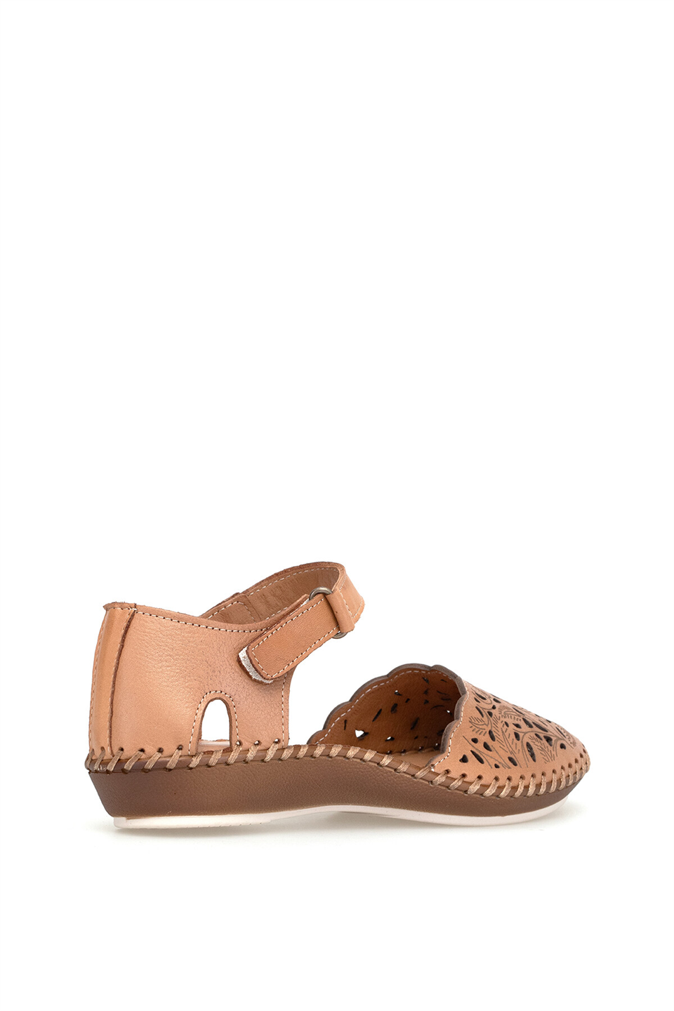 Beety 26BY67.26019C Kadın Hakiki Deri Düz Sandalet Taba