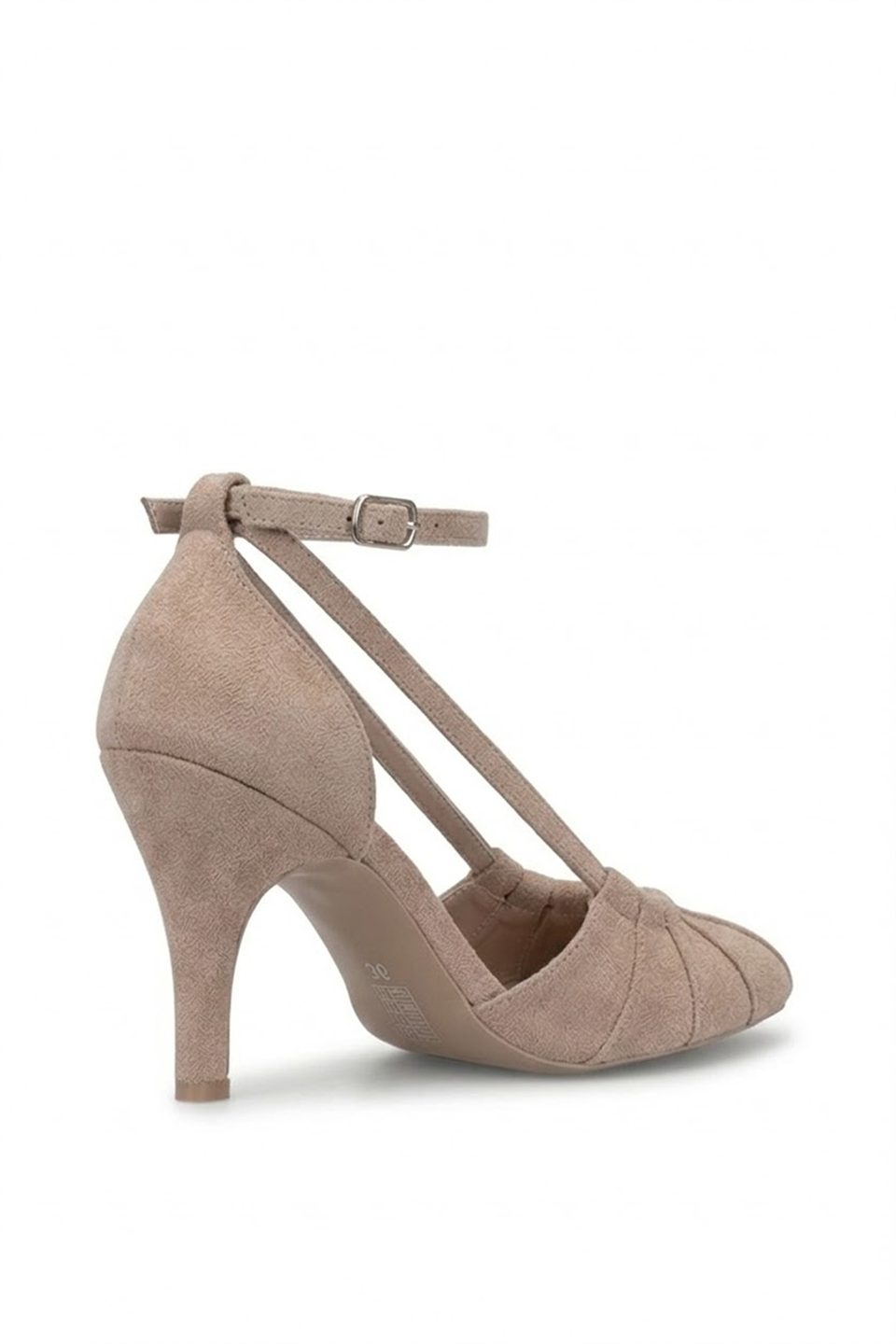 Beety 26BY69.6977 Kadın Klasik Topuklu Ayakkabı Vizon