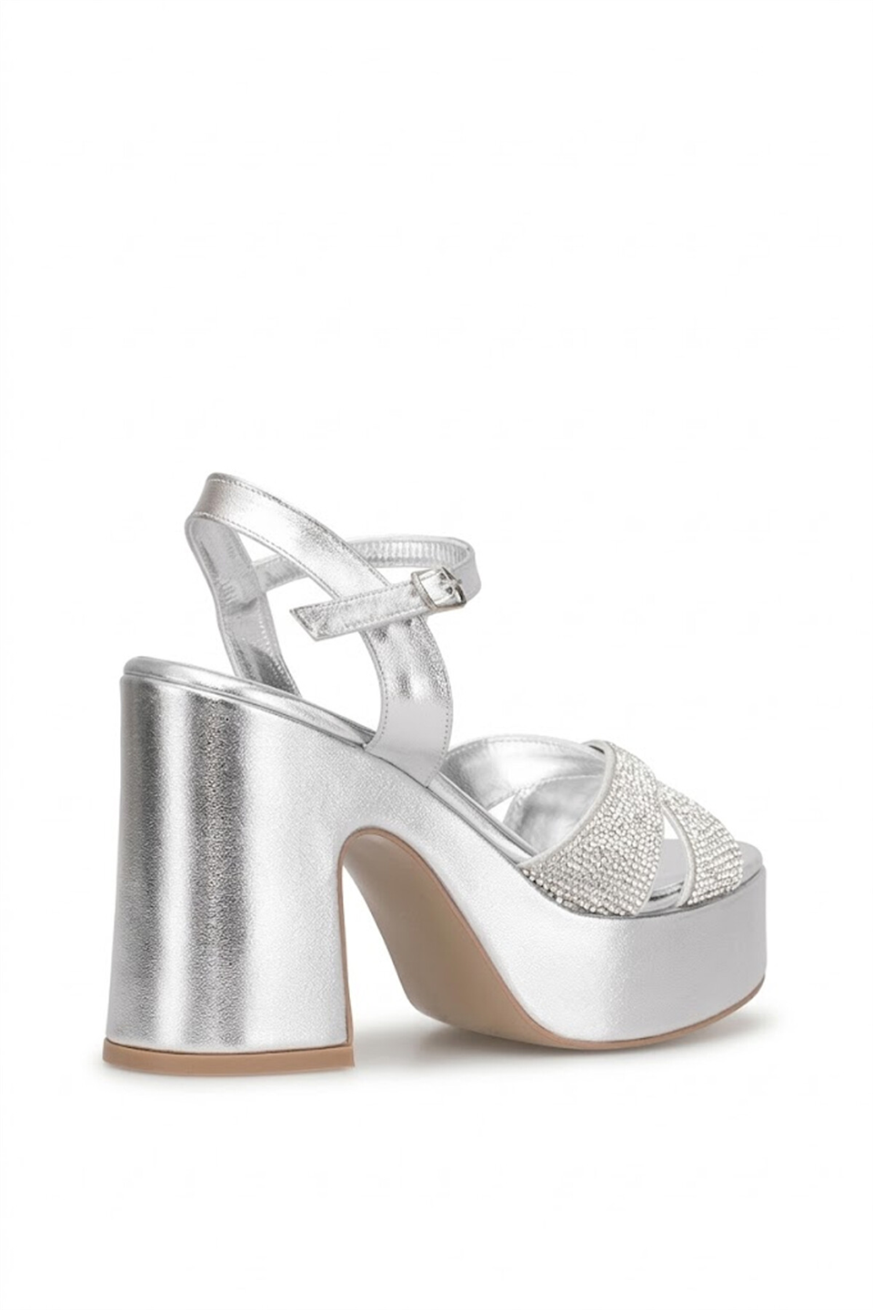 Beety 26BY85.45562 Kadın Platform Ayakkabı Gümüş