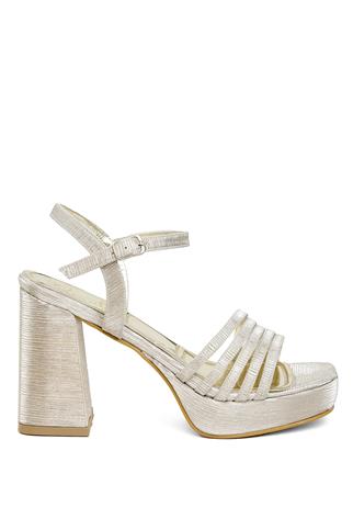 Beety BY130.017-1 Kadın Platform Ayakkabı Altın