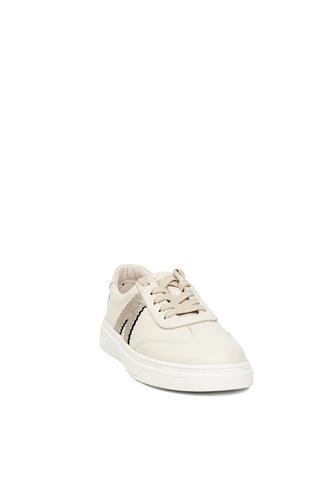 Beety BY201.2029 Kadın Hakiki Deri Casual Ayakkabı Bej