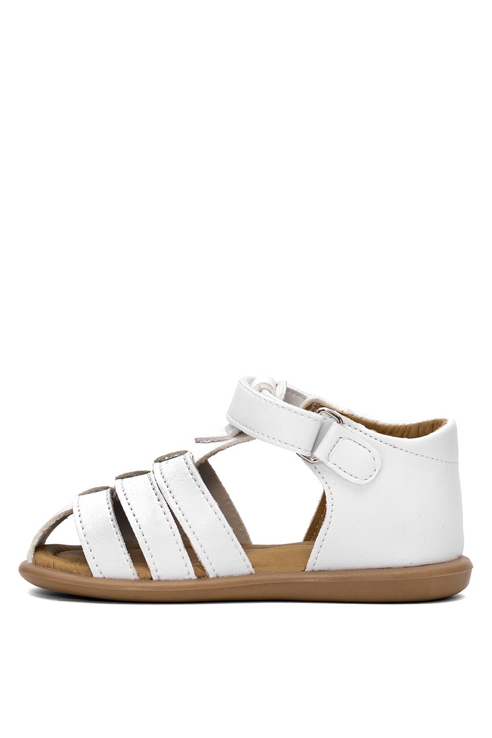 Benetton BN-1251 Bebe Erkek Çocuk Sandalet Beyaz