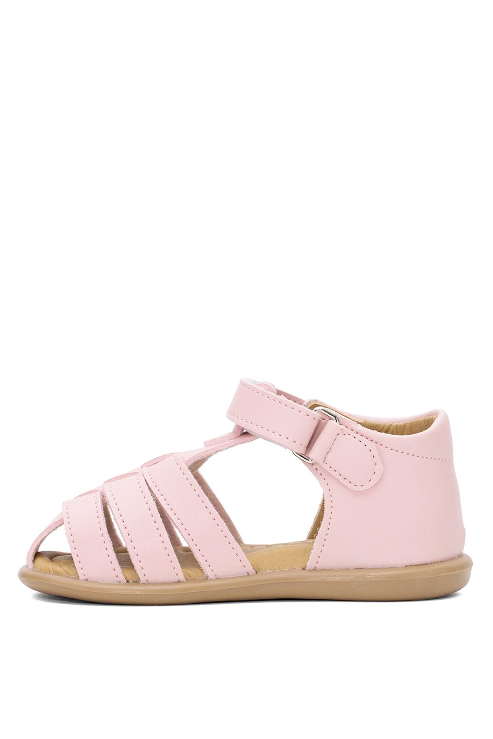 Benetton BN-1251 Bebe Kız Çocuk Sandalet Pudra