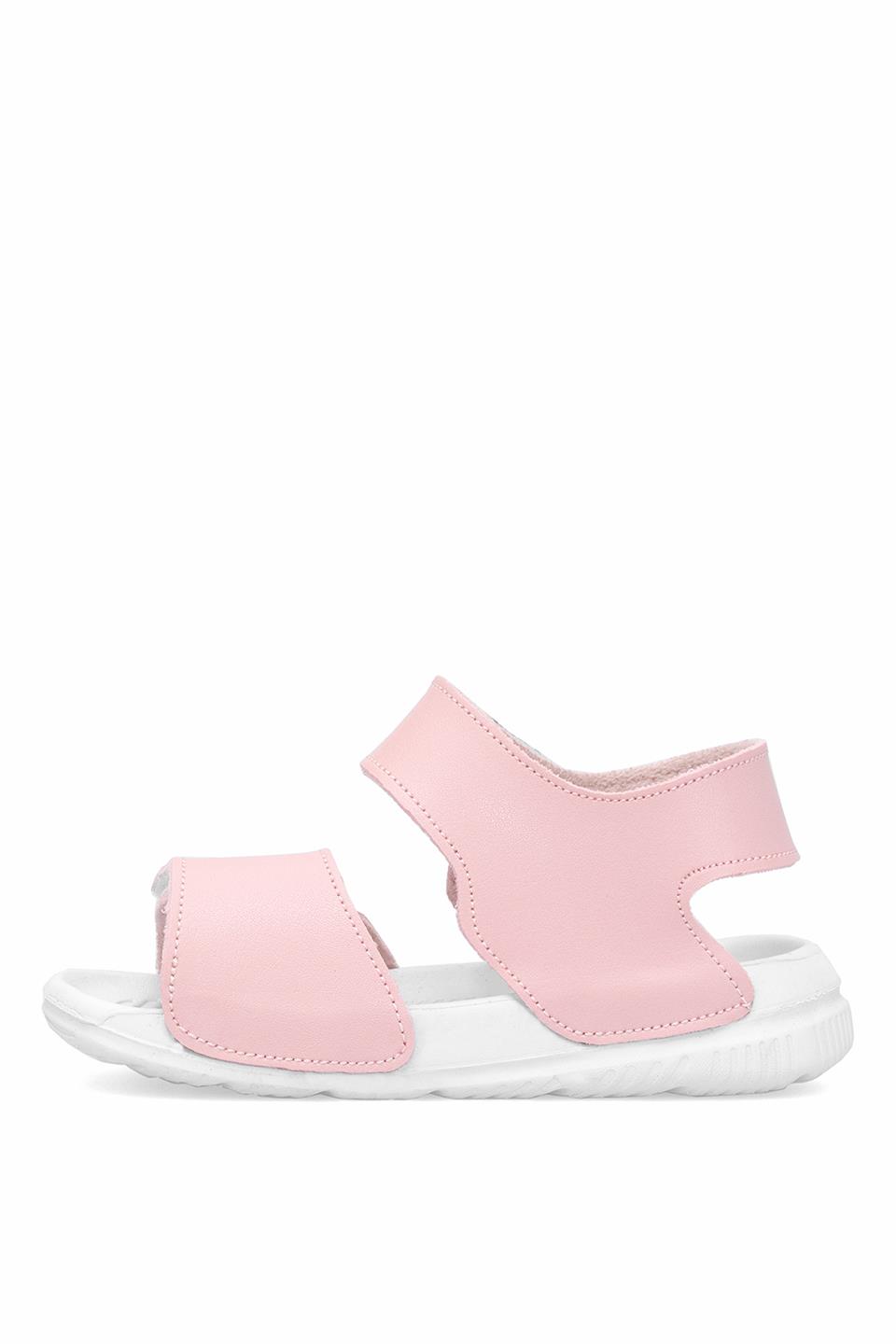 Benetton BN-1252 Bebe Kız Çocuk Sandalet Pudra
