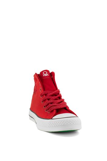 Benetton BN-30628 Kadın Spor Ayakkabı Kırmızı