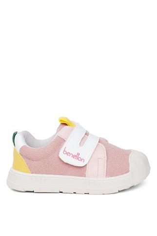 Benetton BN-31820 Bebe Kız Çocuk Yürüyüş Ayakkabısı Pudra