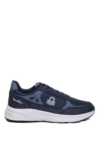 Benetton BNI-11068 Erkek Klasik Sneaker Lacivert