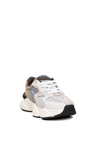 Benetton BNI-11121 Kadın Klasik Sneaker Bej
