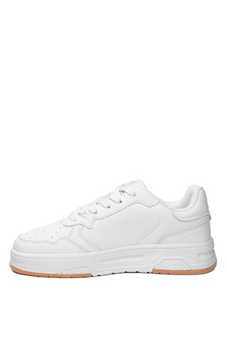 Benetton BNI-11220 Kadın Klasik Sneaker Beyaz