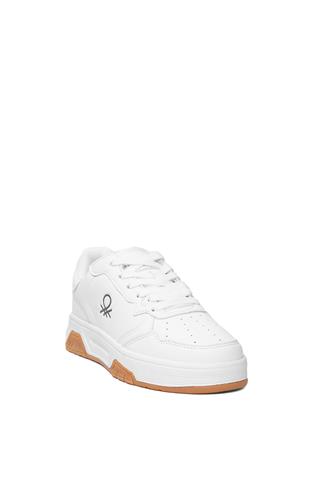 Benetton BNI-11220 Kadın Klasik Sneaker Beyaz