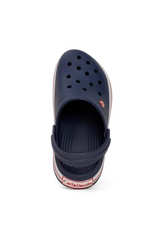 Carlaverde EV22800C Kadın Sabo Terlik Lacivert