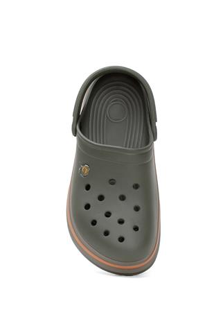 Carlaverde EV22800C Kadın Sabo Terlik Haki