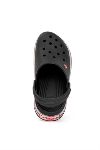 Carlaverde EV22800C Kadın Sabo Terlik Siyah