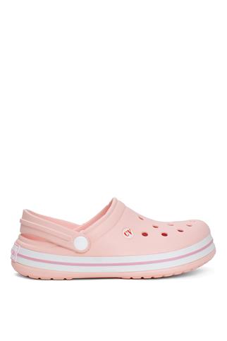 Carlaverde EV22800C Kadın Sabo Terlik Pembe