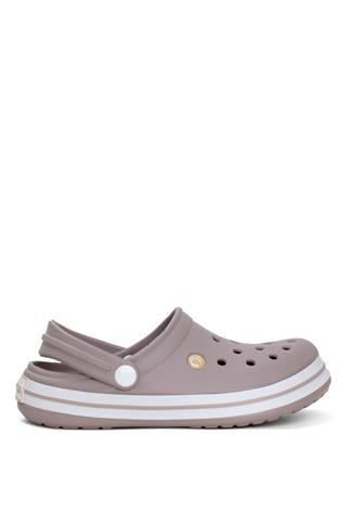 Carlaverde EV22800C Kadın Sabo Terlik Vizon