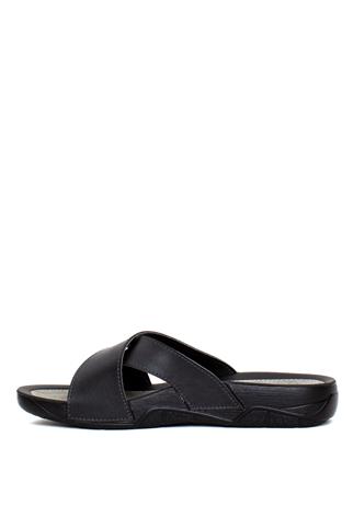 Ceyo 9877 Erkek Düz Terlik Siyah