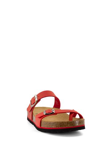 Ceyo 9910-Z34 Kadın Terlik Kırmızı