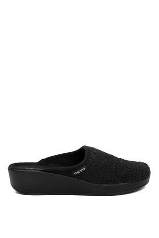 Ceyo 9932-31 Kadın Ev Terliği Siyah