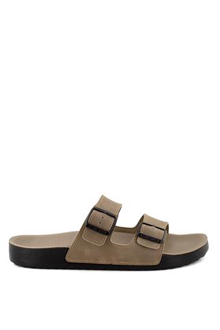 Ceyo Bahama-10 Erkek Terlik Camel