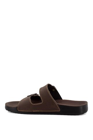 Ceyo Bahama-10 Erkek Terlik Kahverengi