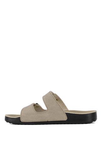 Ceyo Bahama-10 Kadın Terlik Camel