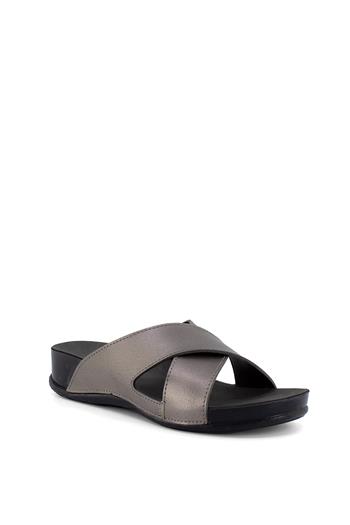 Ceyo Oliva-1 Kadın Terlik Platin