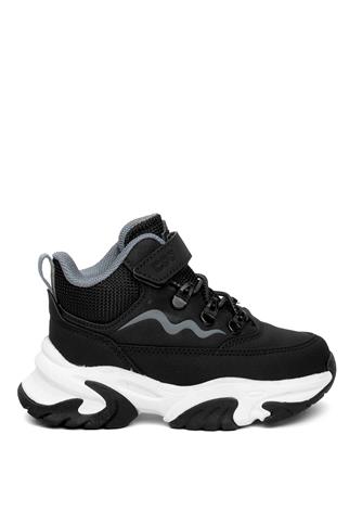 Cool Evil Patik Erkek Çocuk Hi Sneaker Siyah