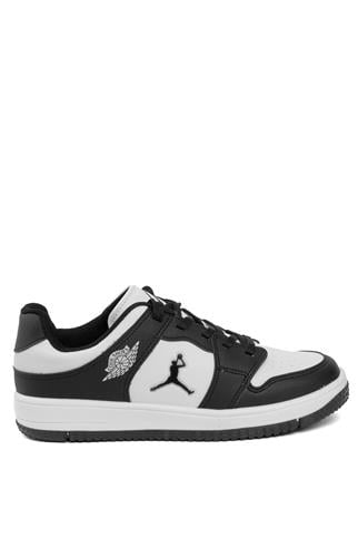 Cool Haykat Kısa Garson Klasik Sneaker Siyah - Beyaz