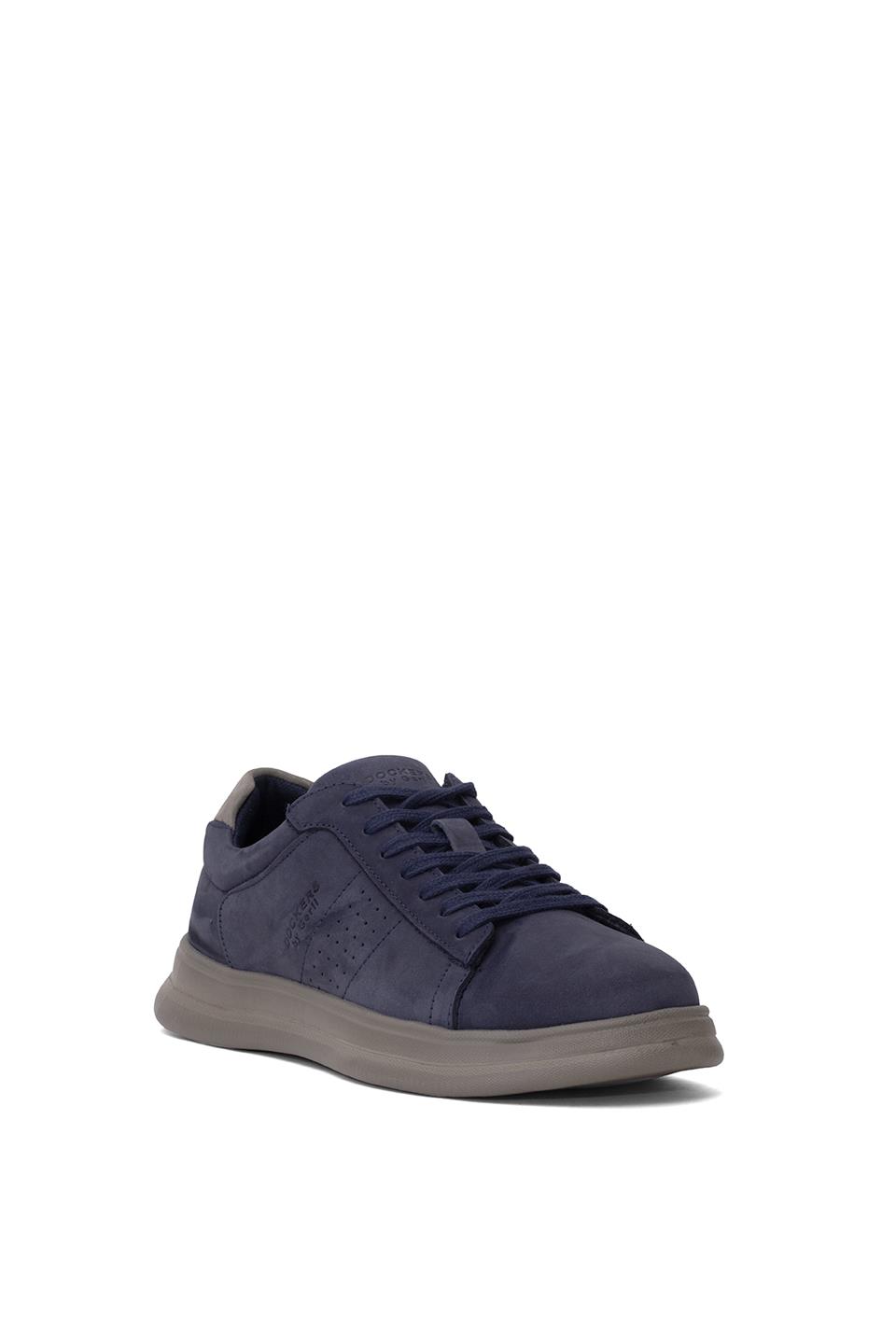 Dockers 101946008 5M 238530N 5FX Erkek Hakiki Deri Yürüyüş Ayakkabısı Mavi