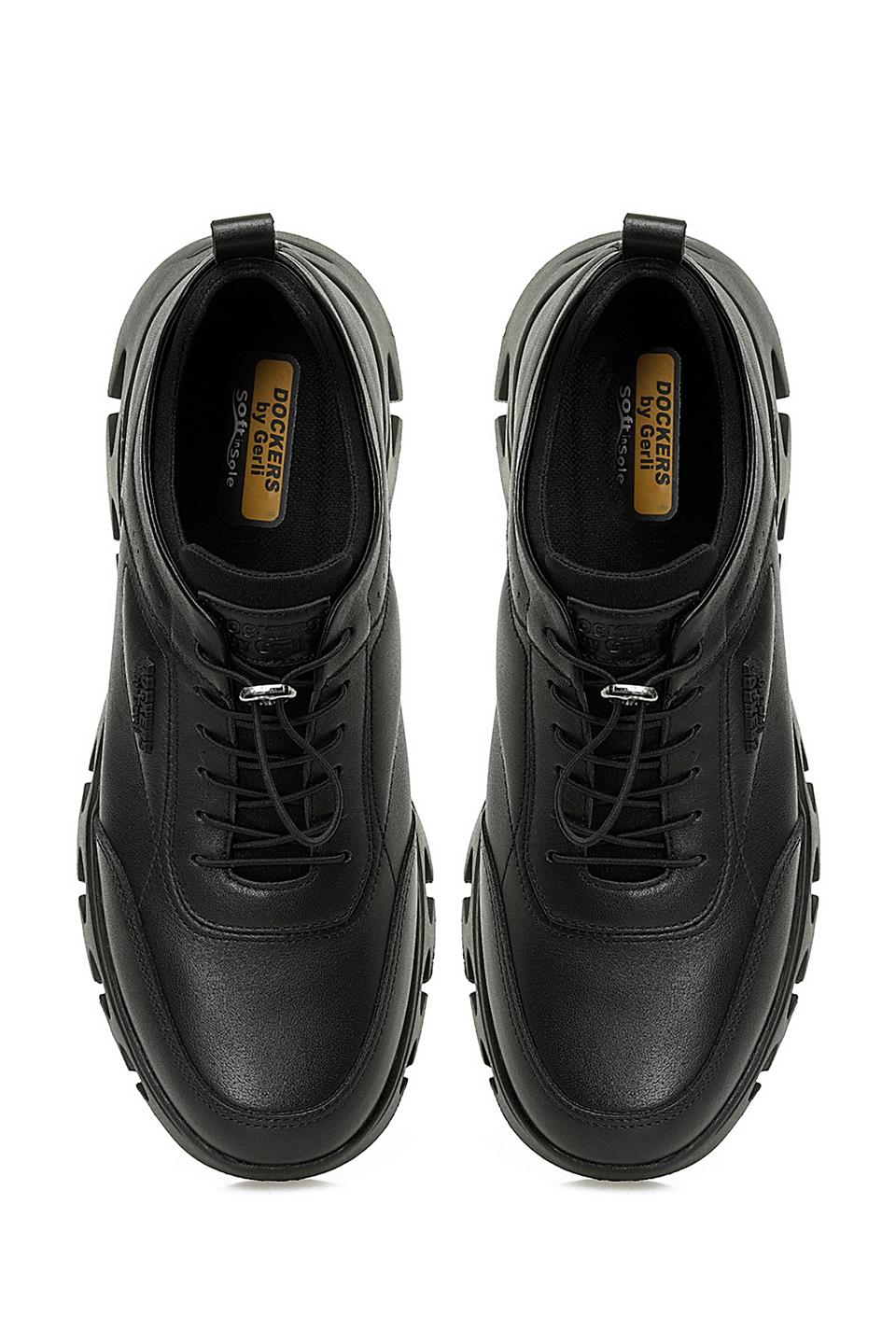 Dockers A102028153 5W Luciano 5PR Erkek Hakiki Deri Casual Ayakkabı Siyah