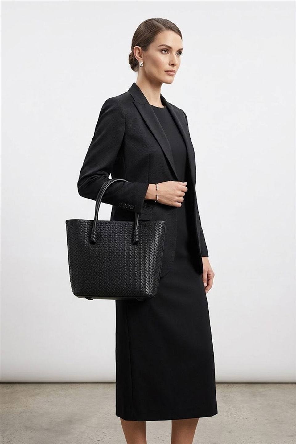 Dsn B37152 Kadın Omuz Çantası Siyah