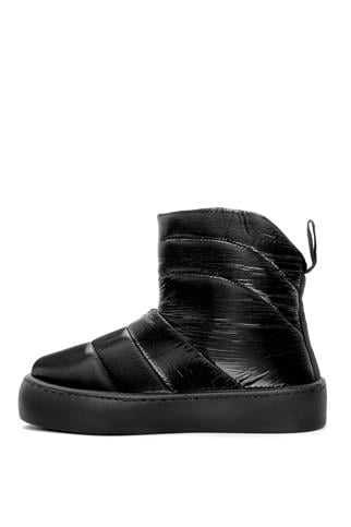 Elit 23KBrlG257 Kadın Düz Bot Siyah