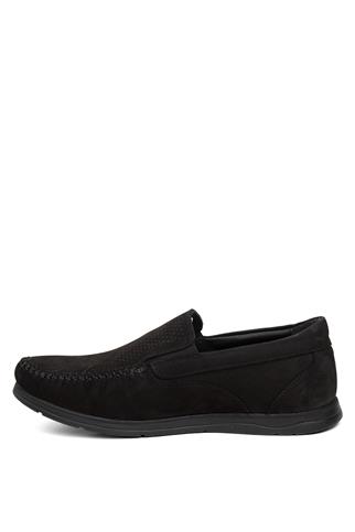 Elit 24YNbl1050N Erkek Hakiki Deri Casual Ayakkabı Siyah