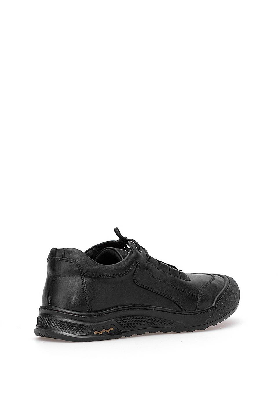 Elit 25KNBL4029 Erkek Hakiki Deri Casual Ayakkabı Siyah