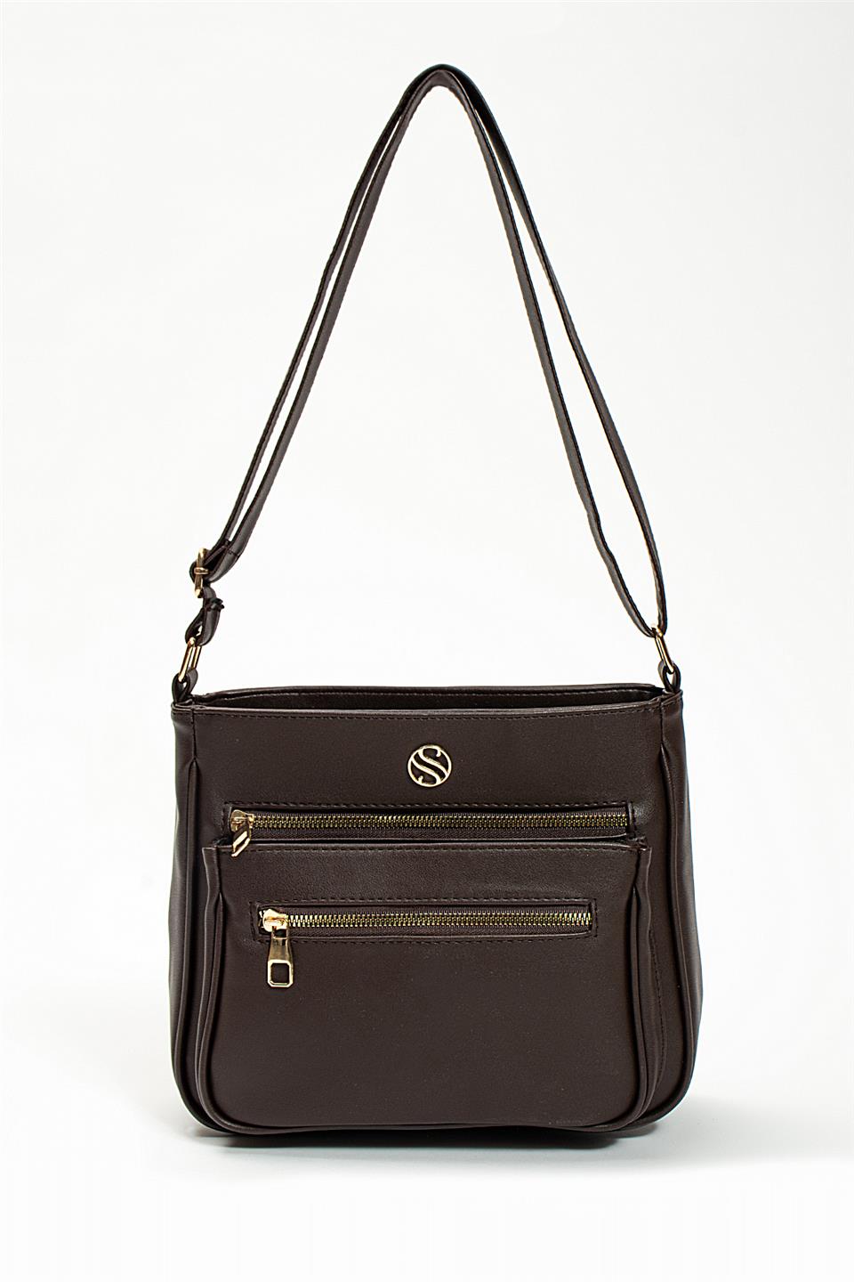 Elit 25KSNM1399 Kadın Omuz Çantası Kahverengi