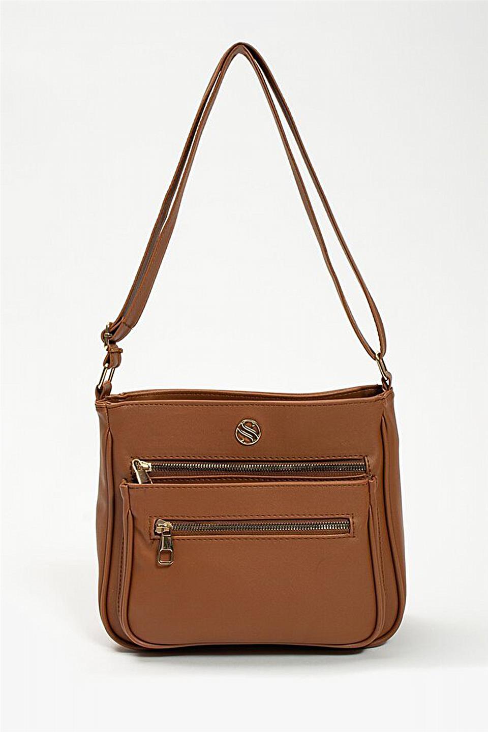 Elit 25KSNM1399 Kadın Omuz Çantası Taba