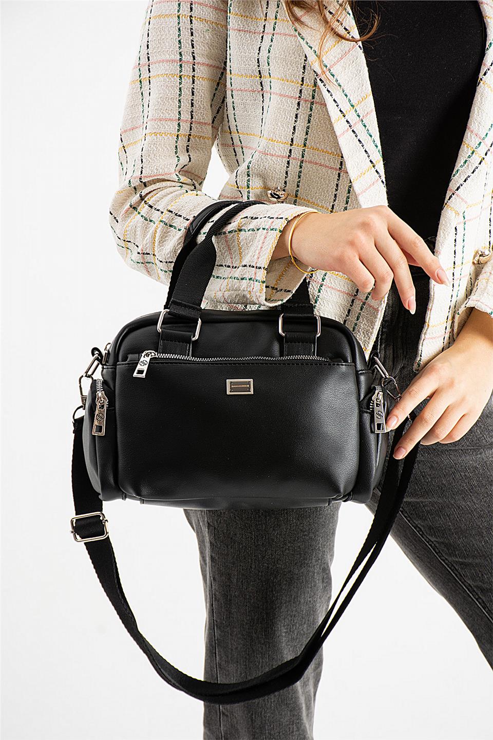 Elit 25KSNM1422C Kadın Omuz Çantası Siyah