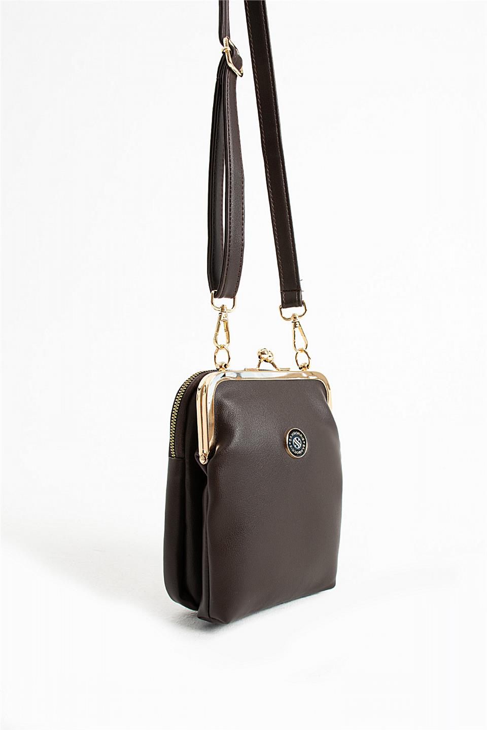 Elit 25KSNM1433C Kadın Omuz Çantası Kahverengi