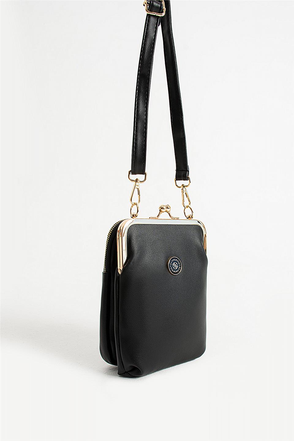 Elit 25KSNM1433C Kadın Omuz Çantası Siyah