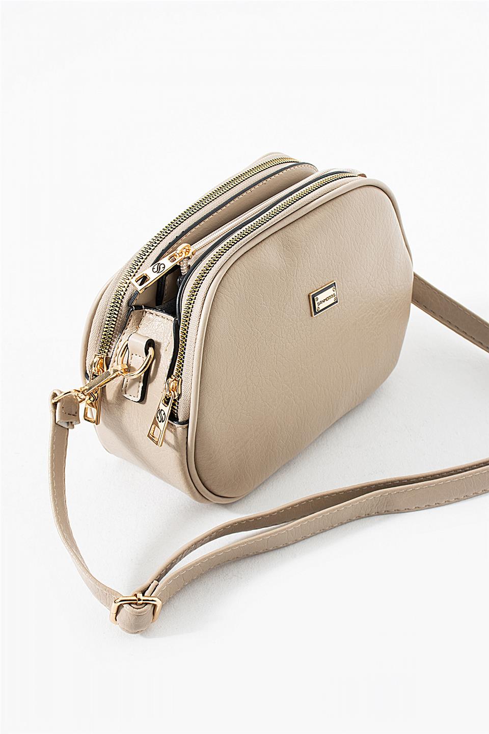 Elit 25KSNM1435C Kadın Omuz Çantası Kum Rengi