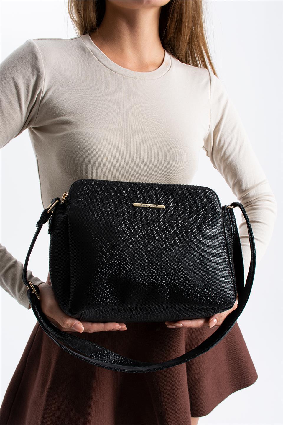 Elit 25KSNM1437C Kadın Omuz Çantası Siyah