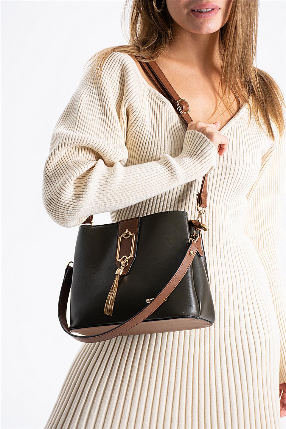 Elit 25KSNM1438C Kadın Omuz Çantası Haki