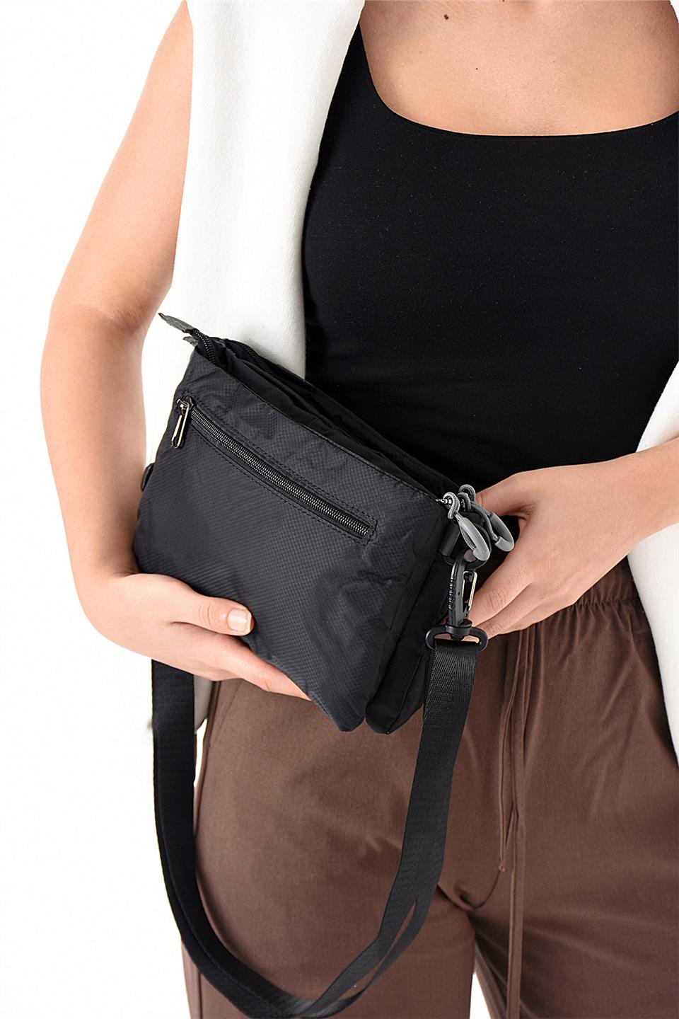 Elit 25KSNM6011T Kadın Omuz Çantası Siyah