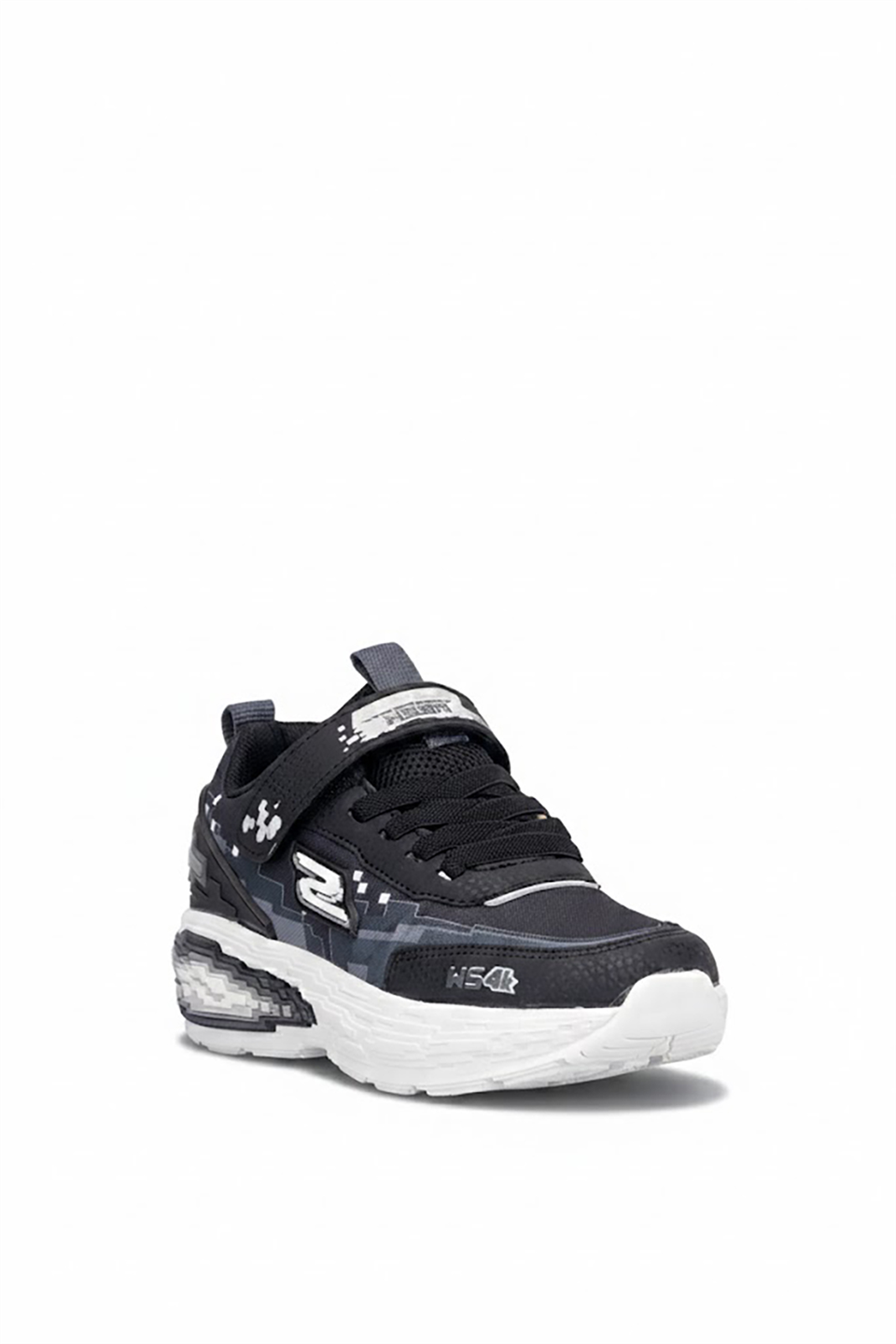Elit 26YASWS0076 Filet Erkek Çocuk Klasik Sneaker Siyah - Beyaz