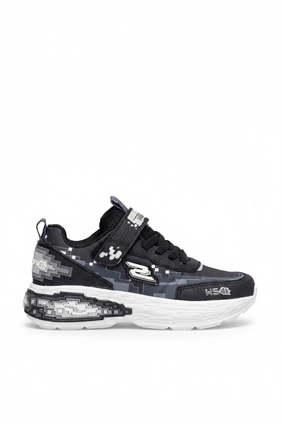 Elit 26YASWS0076 Filet Erkek Çocuk Klasik Sneaker Siyah - Beyaz